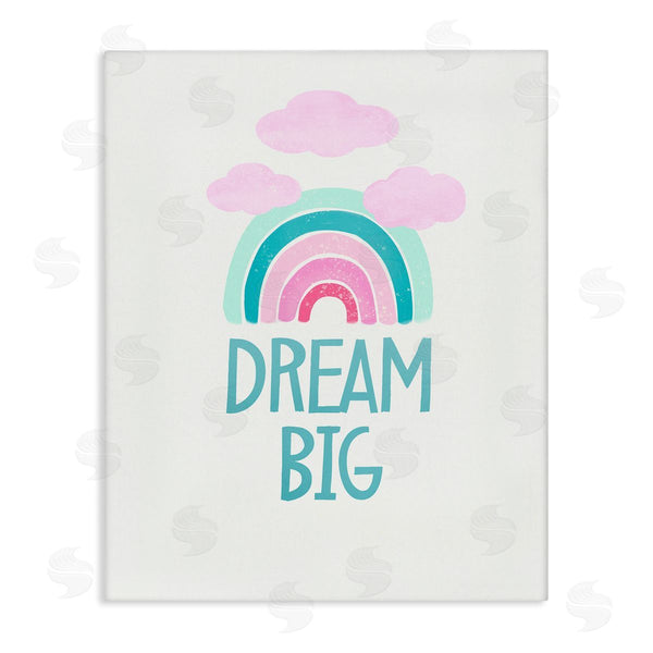 stupell industries Diane Neukirch | Dream Big Rainbow & Clouds Wall Art