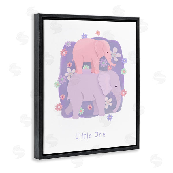 Stupell Industries Diane Neukirch | Little One Baby Elephant Wall Art