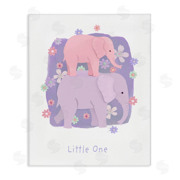 stupell industries Diane Neukirch | Little One Baby Elephant Wall Art
