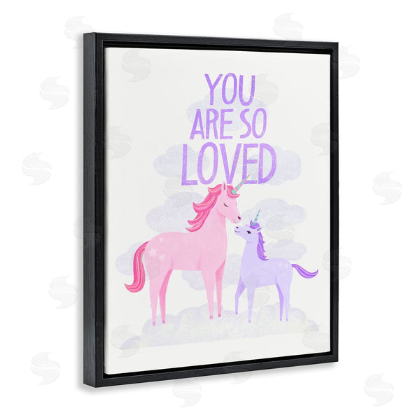 Stupell Industries Diane Neukirch | Pink & Purple Unicorns Wall Art