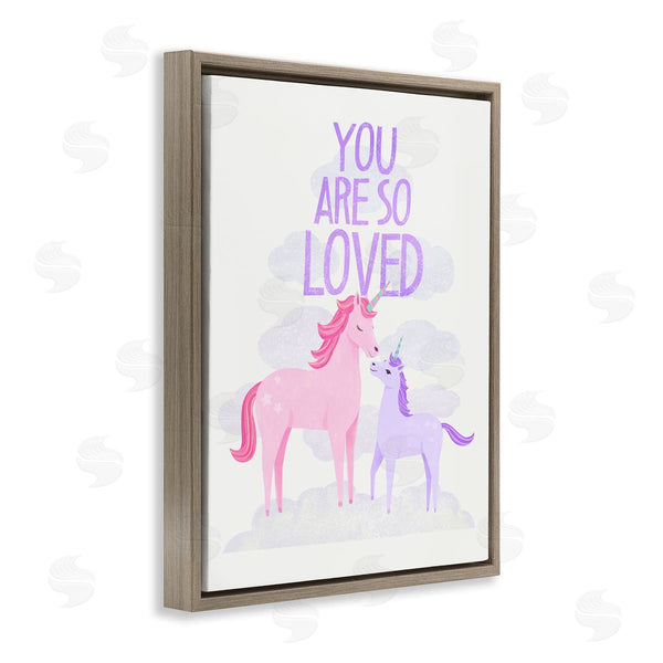 Stupell Industries Diane Neukirch | Pink & Purple Unicorns Wall Art