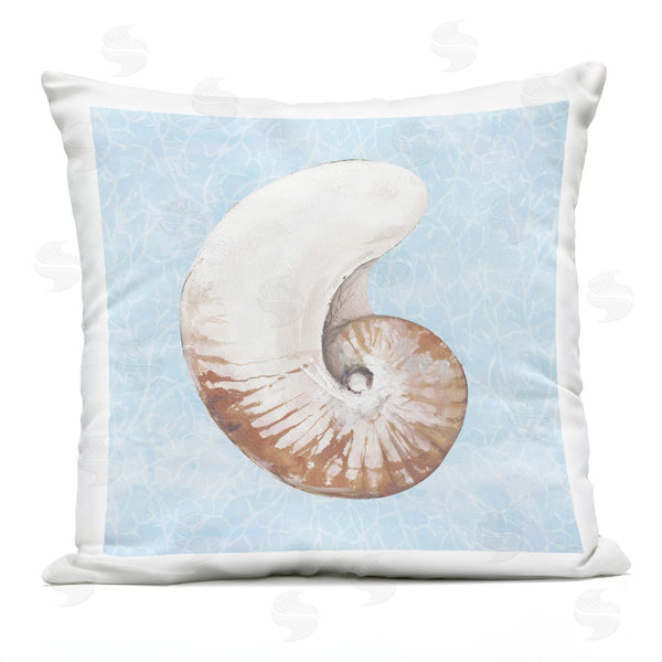 Stupell Industries Diannart | Aquatic Nautilus Ocean Pattern Printed Throw Pillow
