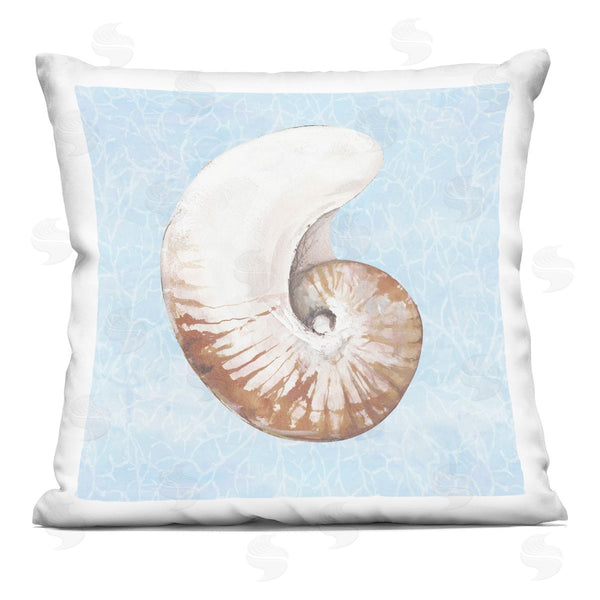 stupell industries Diannart | Aquatic Nautilus Ocean Pattern Printed Throw Pillow