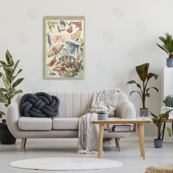 Stupell Industries Diannart | Butterfly Conservatory Insects Wall Art