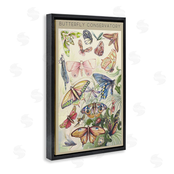 Stupell Industries Diannart | Butterfly Conservatory Insects Wall Art