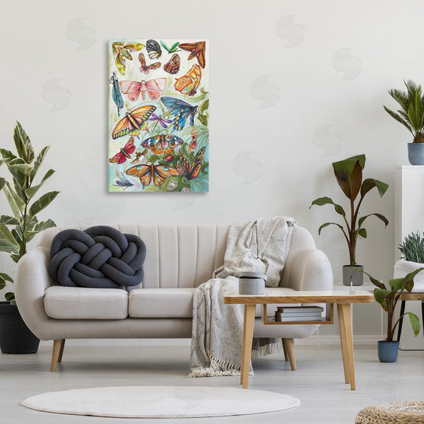 Stupell Industries Diannart | Colorful Butterfly Conservatory Wall Art