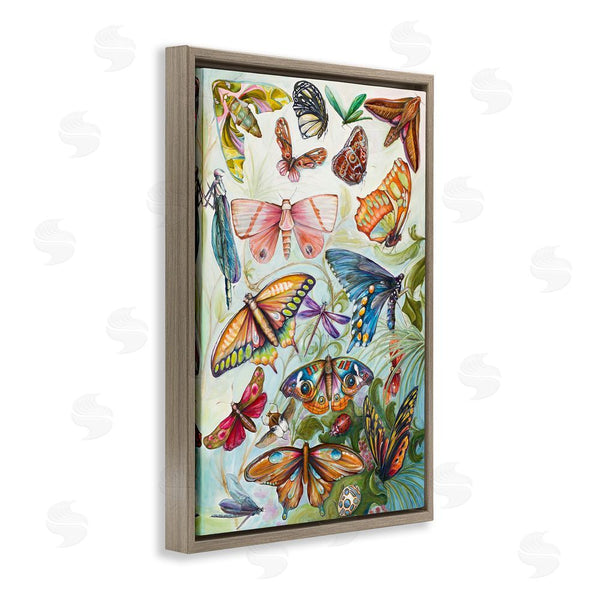 Stupell Industries Diannart | Colorful Butterfly Conservatory Wall Art