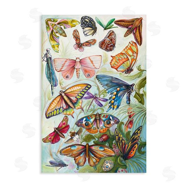 stupell industries Diannart | Colorful Butterfly Conservatory Wall Art