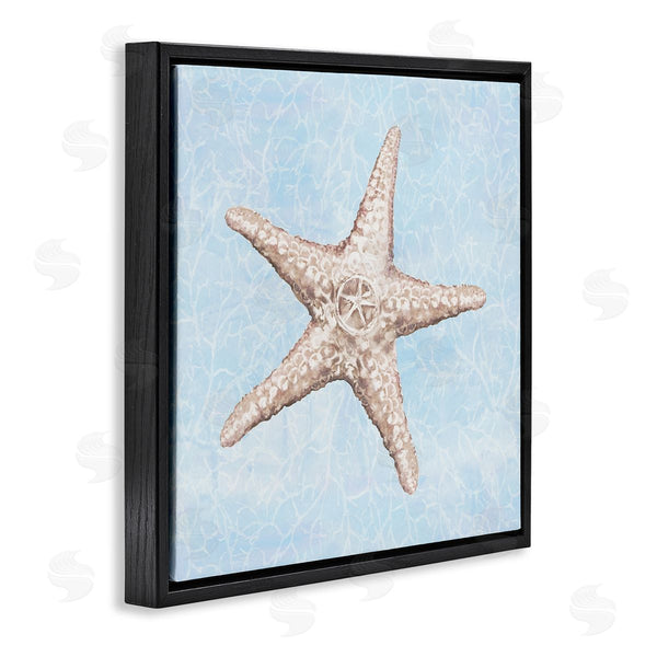 Stupell Industries Diannart | Detailed Starfish Blue Water Pattern Wall Art