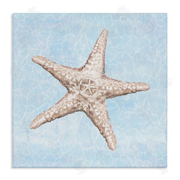 stupell industries Diannart | Detailed Starfish Blue Water Pattern Wall Art