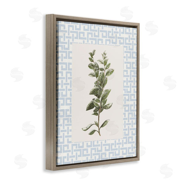 Stupell Industries Diannart | Fresh Herb On Geometric Wall Art