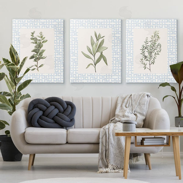 Stupell Industries Diannart | Kitchen Herbs On Geometric Wall Art