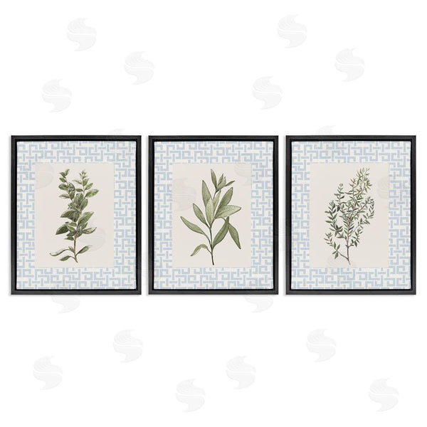 Stupell Industries Diannart | Kitchen Herbs On Geometric Wall Art