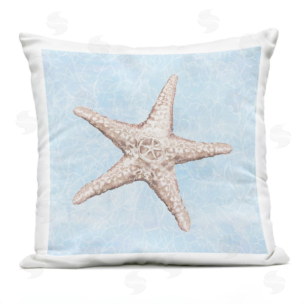 Stupell Industries Diannart | Nautical Starfish Sea Life Printed Throw Pillow