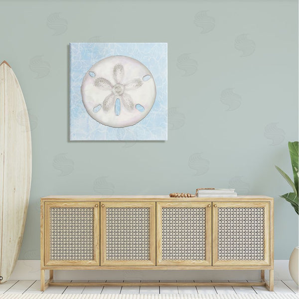 Stupell Industries Diannart | Sand Dollar Aquatic Waves Pattern Wall Art