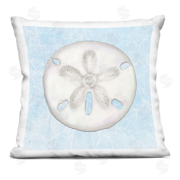 stupell industries Diannart | Sand Dollar Coastal Sea Life Printed Throw Pillow