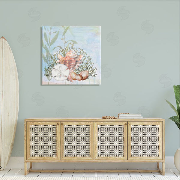 Stupell Industries Diannart | Sea Life Coral Seashells Botanicals Underwater Ocean Wall Art