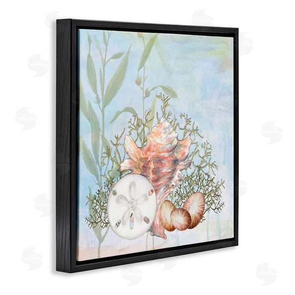 Stupell Industries Diannart | Sea Life Coral Seashells Botanicals Underwater Ocean Wall Art