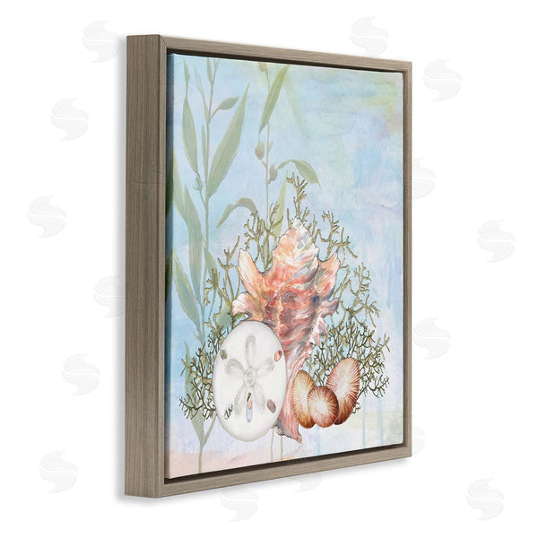 Stupell Industries Diannart | Sea Life Coral Seashells Botanicals Underwater Ocean Wall Art