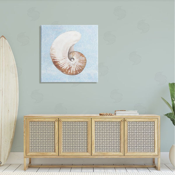Stupell Industries Diannart | Sea Life Nautilus Water Pattern Wall Art