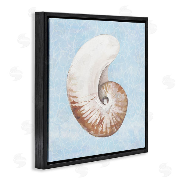 Stupell Industries Diannart | Sea Life Nautilus Water Pattern Wall Art