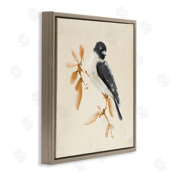 Stupell Industries Diannart | Subtle Watercolor Chickadee Wall Art