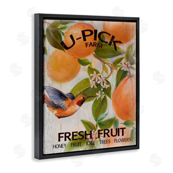 Stupell Industries Diannart | U-Pick Fresh Fruit Farm Wall Art