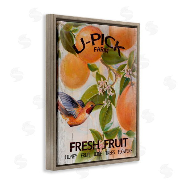 Stupell Industries Diannart | U-Pick Fresh Fruit Farm Wall Art