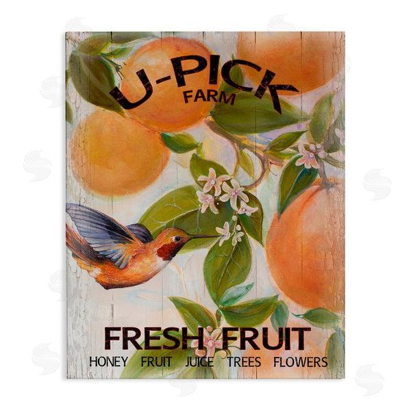 stupell industries Diannart | U-Pick Fresh Fruit Farm Wall Art