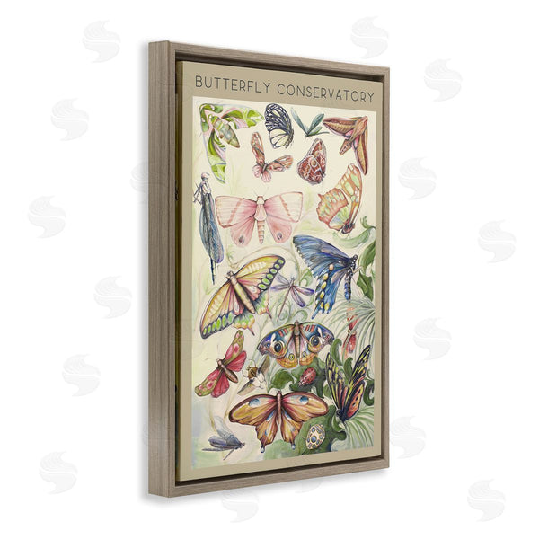 Stupell Industries DIANNART | Vintage Butterfly Conservatory