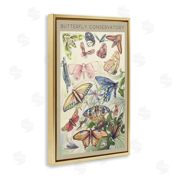 Stupell Industries DIANNART | Vintage Butterfly Conservatory