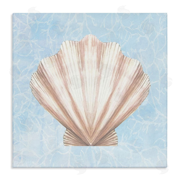 stupell industries Diannart | Water Pattern Aquatic Clam Shell Wall Art