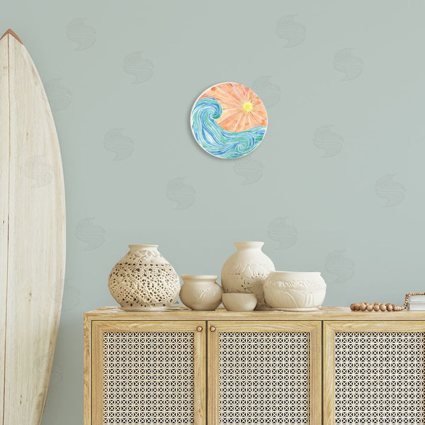 Stupell Industries Dina June | Fine In The Sunshine Waves Wall Art