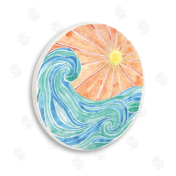 stupell industries Dina June | Fine In The Sunshine Waves Wall Art