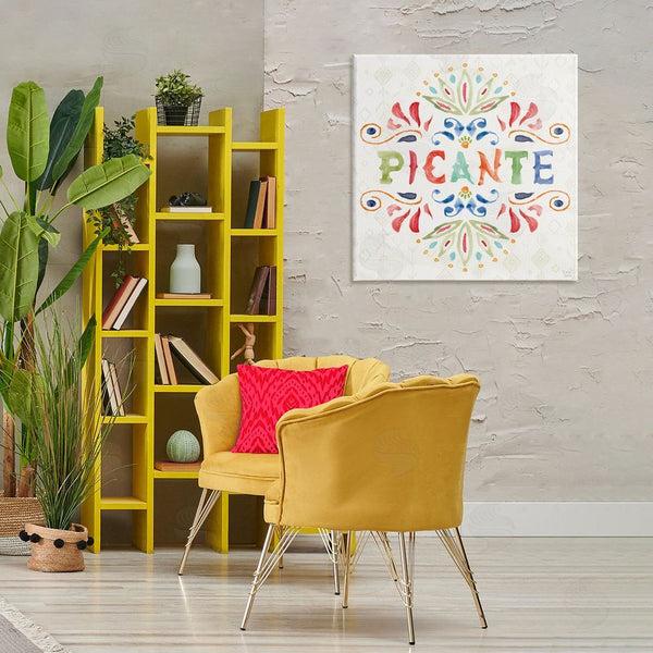 Stupell Industries Dina June | Picante Con Patrón Vibrante Wall Art