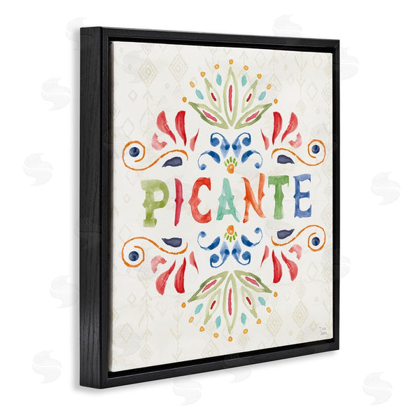 Stupell Industries Dina June | Picante Con Patrón Vibrante Wall Art