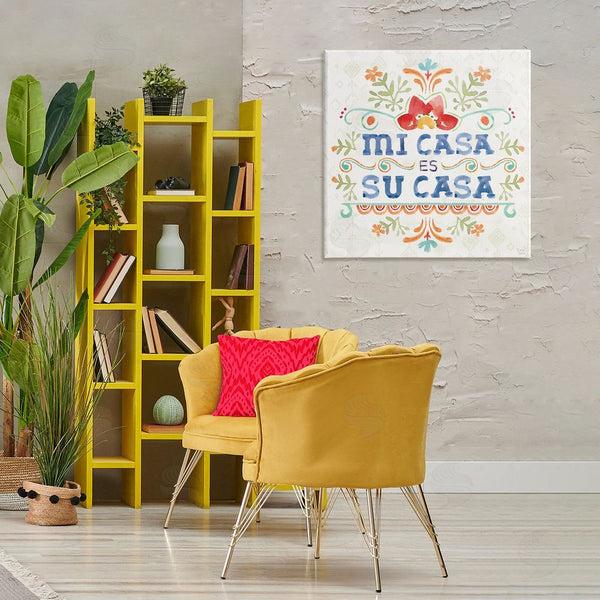 Stupell Industries Dina June | Su Casa Hogar Acogedor Wall Art