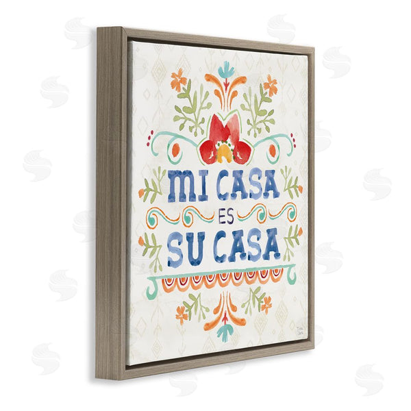 Stupell Industries Dina June | Su Casa Hogar Acogedor Wall Art
