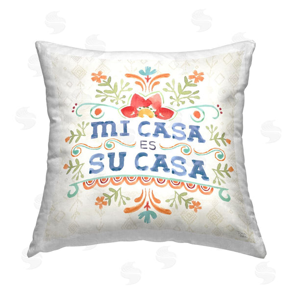 stupell industries Dina June | undefined Printed Throw Pillow