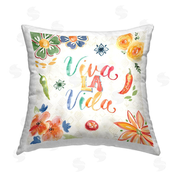 stupell industries Dina June | undefined Printed Throw Pillow