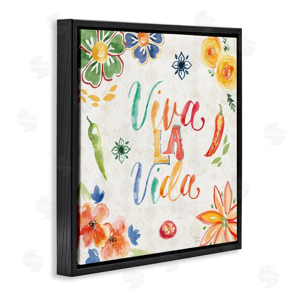 Stupell Industries Dina June | Viva La Vida Celebración Wall Art