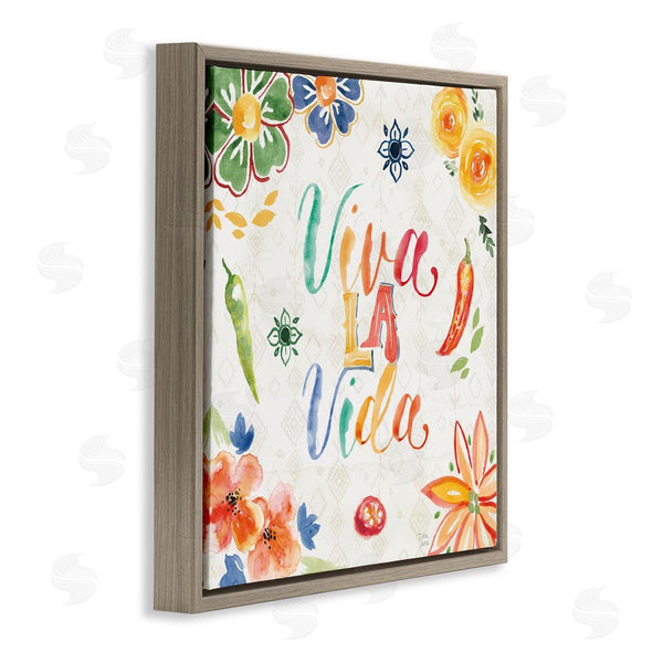 Stupell Industries Dina June | Viva La Vida Celebración Wall Art