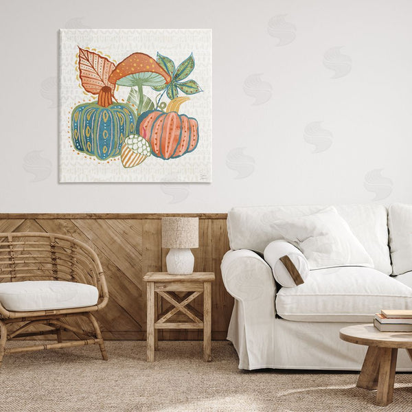 Stupell Industries Dina June | Whimsical Harvest Gourds