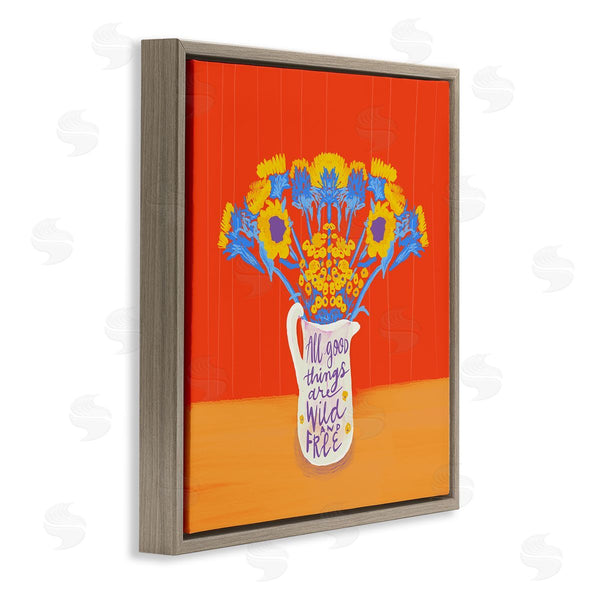 Stupell Industries Dina Riddle | All Good Things Bold Florals