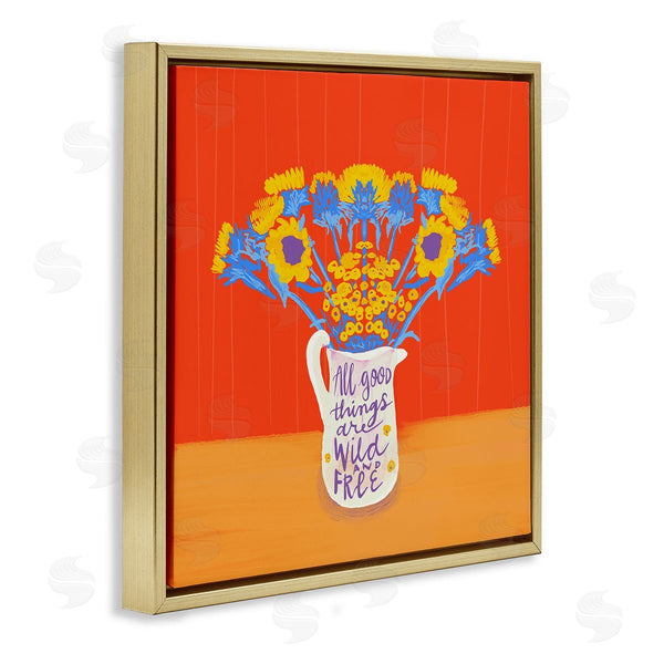 Stupell Industries Dina Riddle | All Good Things Bold Florals