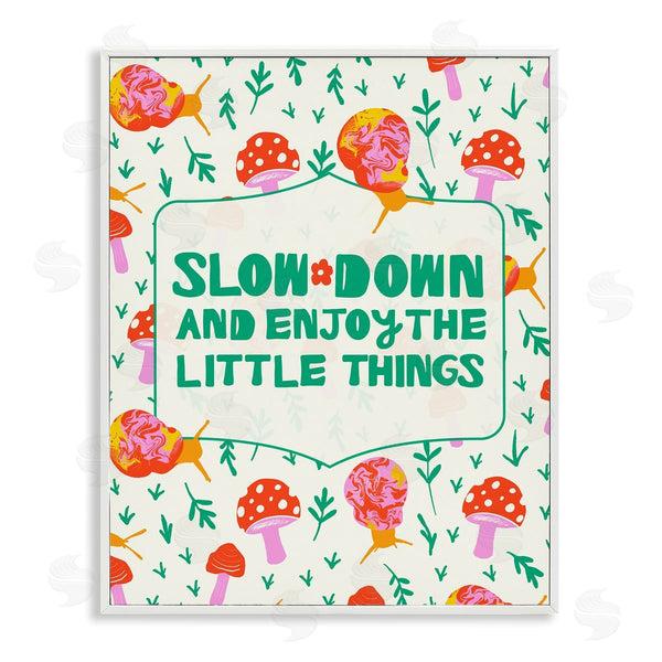 Stupell Industries Dina Riddle | Slow Down And Enjoy Snails