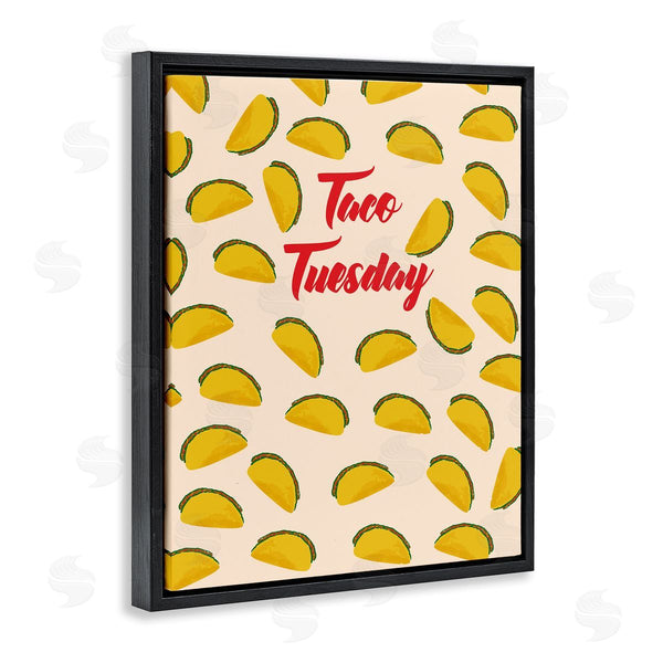 Stupell Industries Dina Riddle | Taco Tuesday Food Pattern