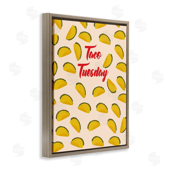 Stupell Industries Dina Riddle | Taco Tuesday Food Pattern