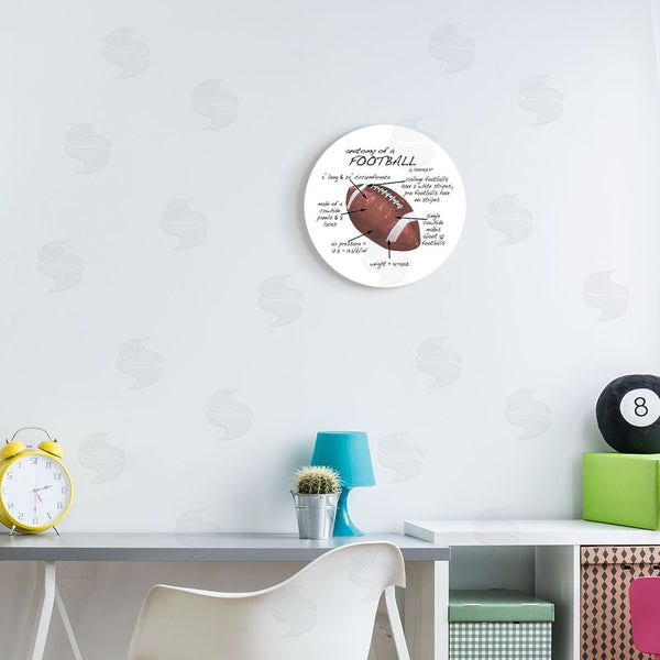 Stupell Industries Dishique | Anatomy Of Football Wall Art