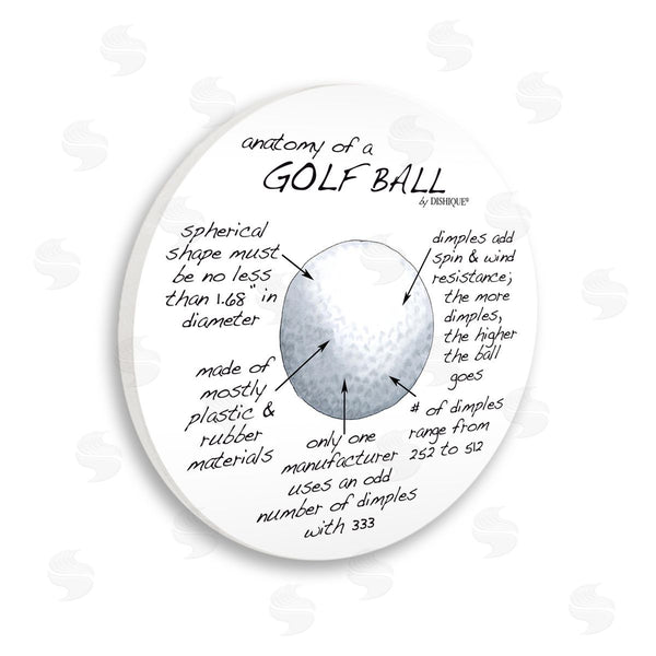 stupell industries Dishique | Golf Ball Sports Diagram Wall Art